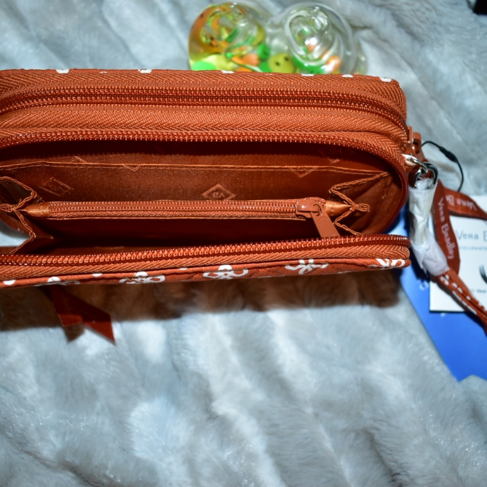 Texas Longhorns RFID All In One Crossbody NWT - Picture 7 of 8